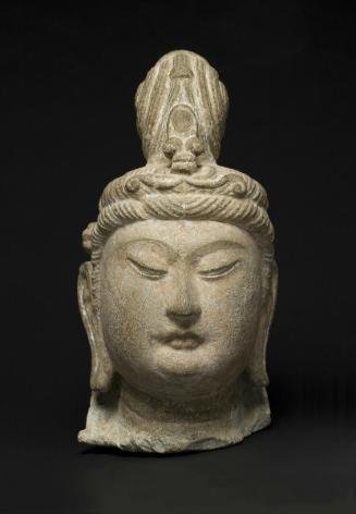 Head of a bodhisattva