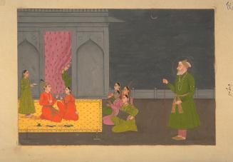 Shah Jahan attends the wedding of his son