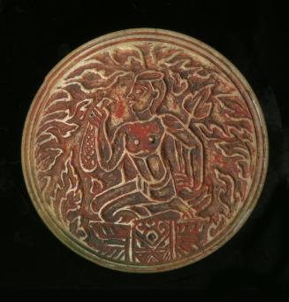 Seal with seated figure