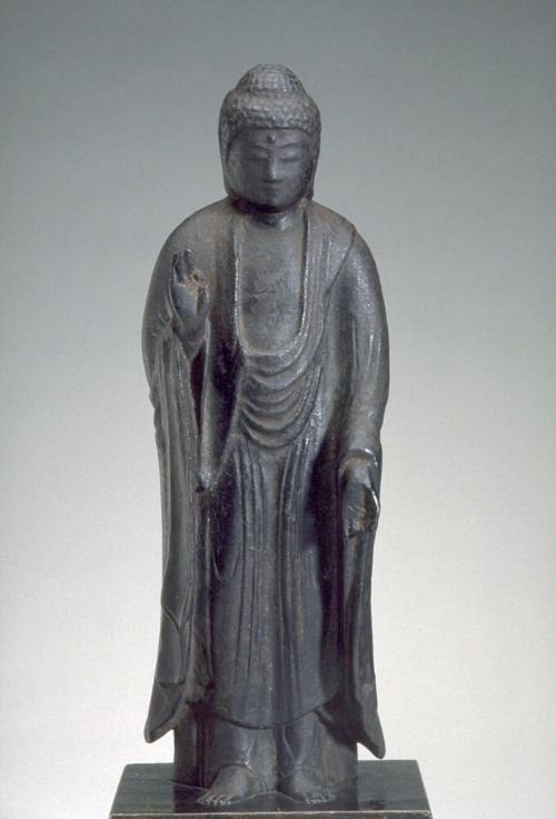 The standing Buddha Amitabha (Amida Nyorai)