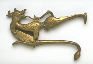 Betel nut cutter in the shape of a mythical beast