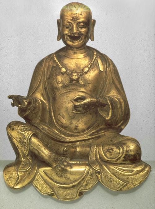 Seated bodhisattva Maitreya (Budai)