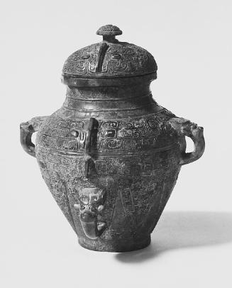 Ritual vessel with lid (lei)