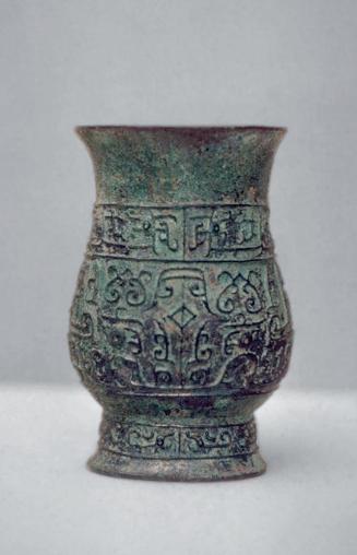 Ritual wine vessel (zhi)