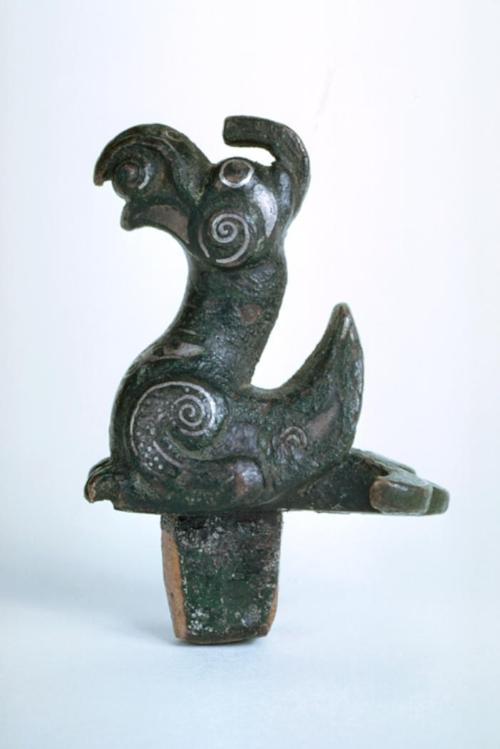 Finial, one of a pair