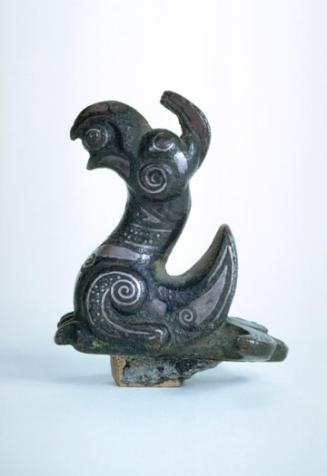 Finial, one of a pair