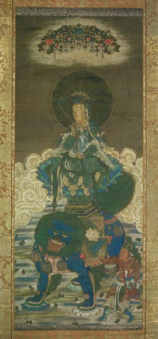 The bodhisattva Manjushri, one of set of three