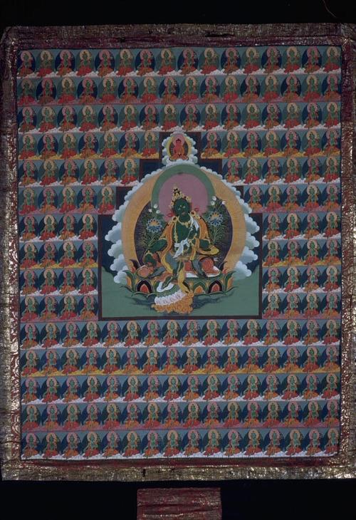 The Buddhist deity Green Tara