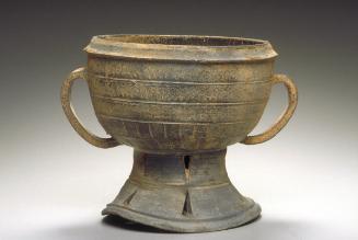 Pedestal Cup with Two Handles