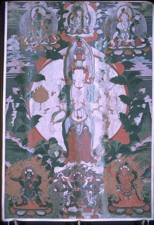 Eleven-headed form of the bodhisattva Avalokiteshvara