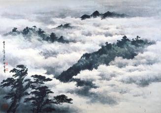 Misty Mountain Landscape