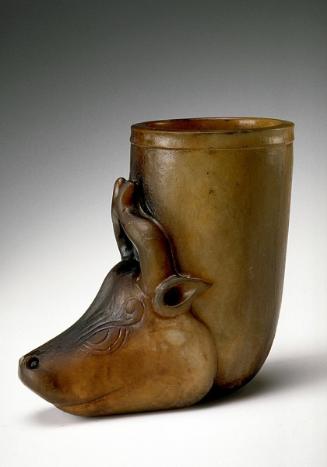 Cup with beast head in Tang style