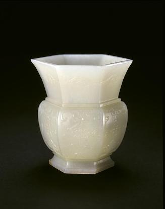 Imperial spittoon with rope pattern