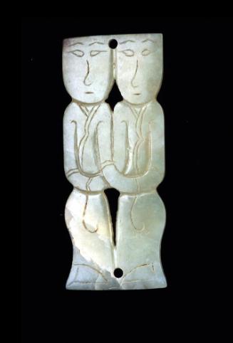 Two dancers, after an ancient style