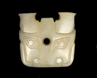 Pendant in the shape of an animal mask