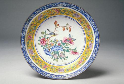 Bowl, one of a pair