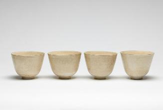 Cup, one of a set of four