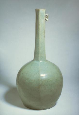 Six-sided tall neck bottle