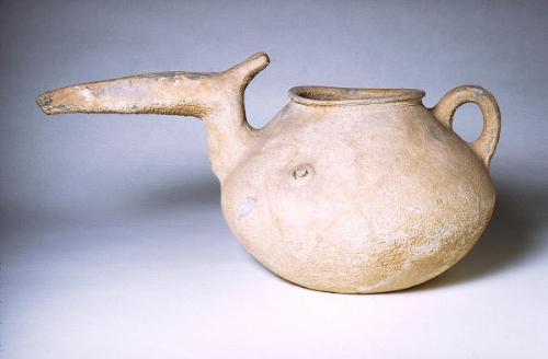 Beak-spouted vessel