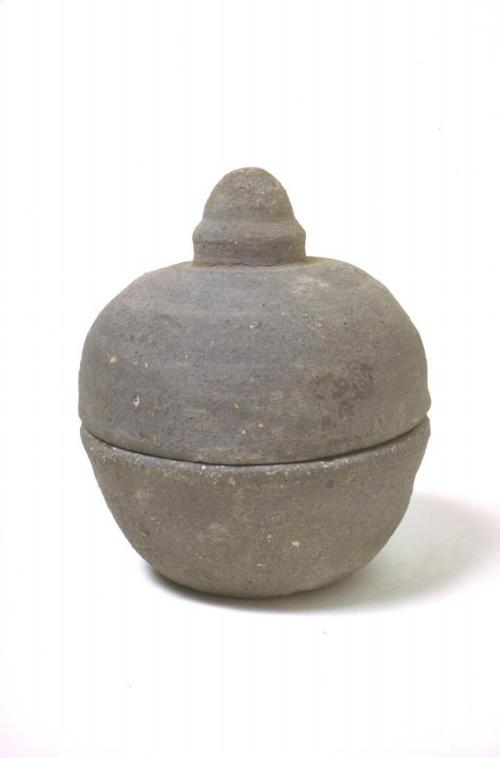 Small covered jar