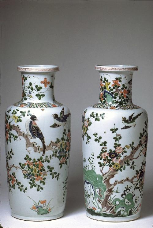 Vase, one of a pair