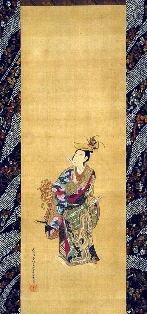 Young Kabuki dancer