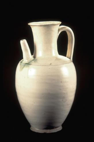 Pitcher with cylindrical spout