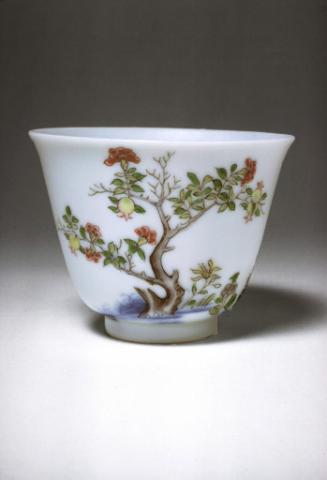 Birthday cup, one of a set of twelve