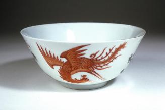 Bowl with dragons and phoenixes