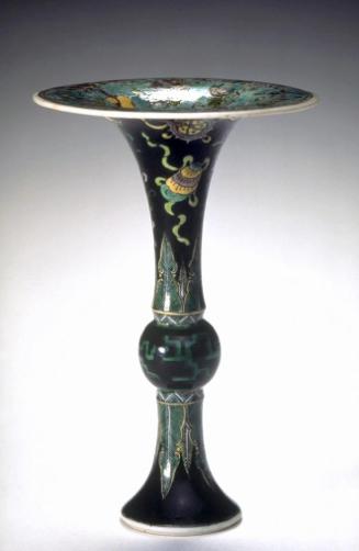 Beaker in the form of an ancient ritual wine vessel