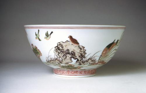 Bowl, one of a pair