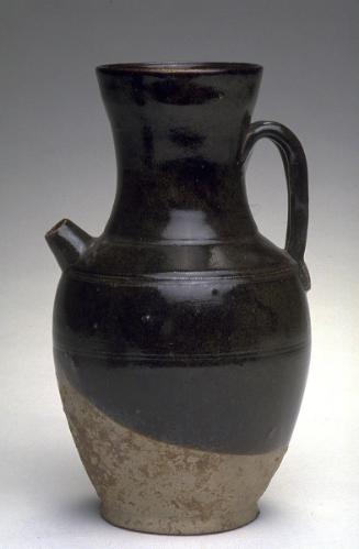 Ewer with elongated neck