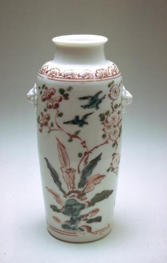 Cylindrical vase