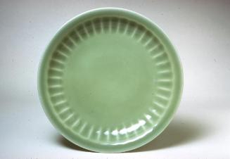 Saucer, one of a pair