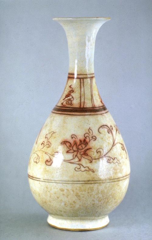 Vase, one of a pair