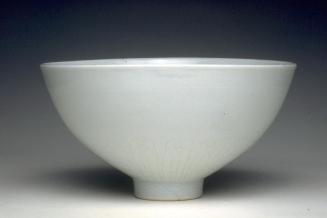 Bowl with lotus petals