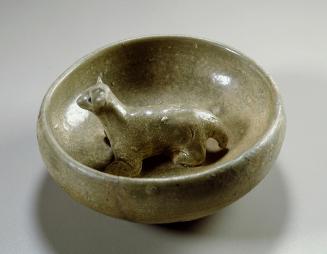 Bowl with dog