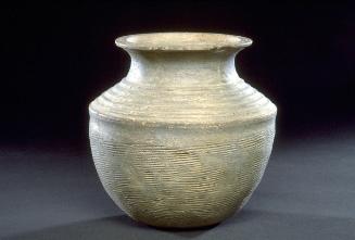 Jar with flat mouthrim