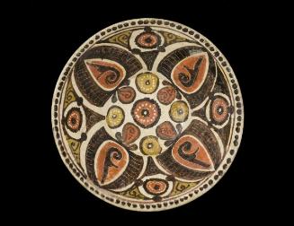 Bowl with abstract motifs