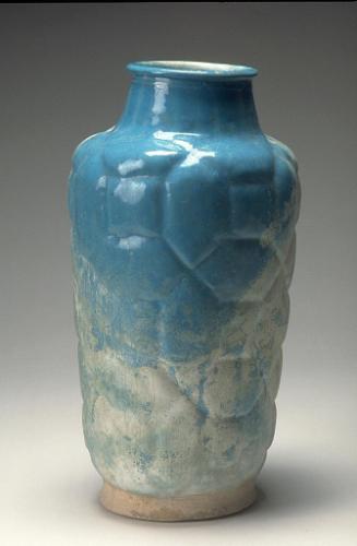 Jar with molded decoration