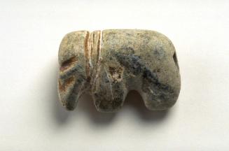 Bead in the shape of an elephant