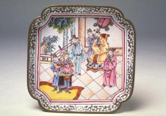 Small dish, one of a set of six