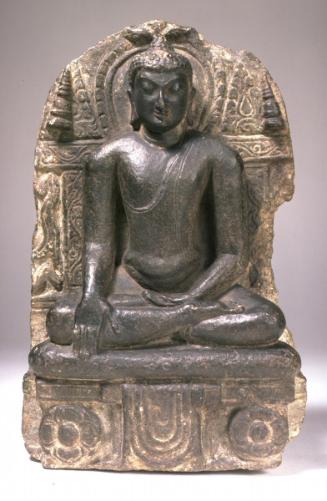 The Buddha triumphing over Mara