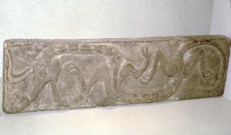 Architectural panel with dragon