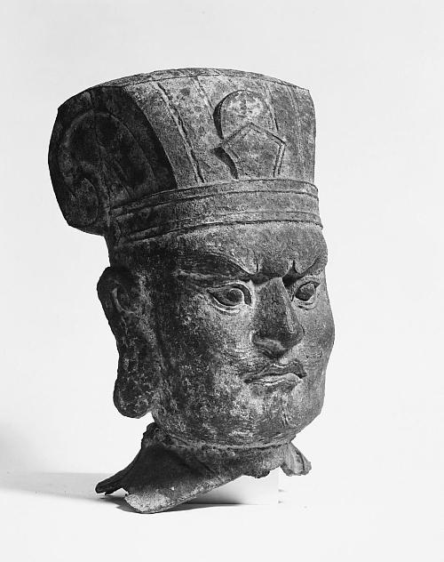 Head of a Daoist deity or deified official