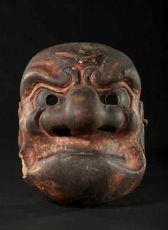 Noh mask of the Beshimi type