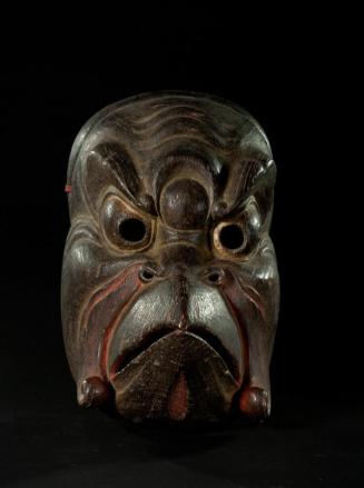 Bugaku mask of the Korobase type