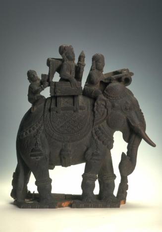 Elephant with riders