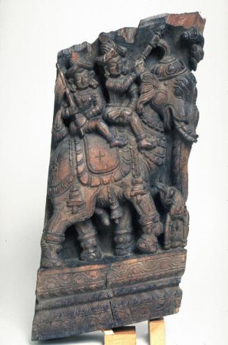 Elephant with riders