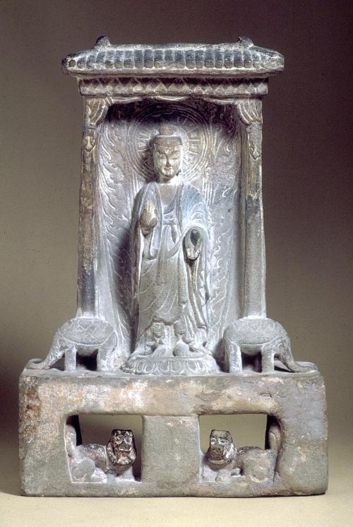 Buddha enshrined